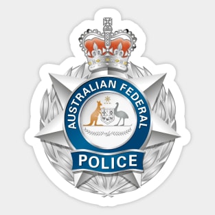 Australian Federal Police Sticker